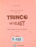 Trinco-Trinco Dry Blast 36 BP2, Service Oeprations Maintenance and Parts Manual-36-BP2-01